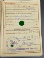 Wehrpass Inf. Rgt. 348 San. Feldwebel – Bild 9