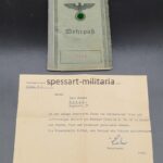 Wehrpass Freiwilliger Inf.Ers.Btl 313, gefallen
