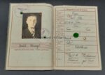 Wehrpass Freiwilliger Inf.Ers.Btl 313, gefallen – Bild 3