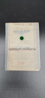 Wehrpass 4.Inf.Ers.Btl 37 Russland