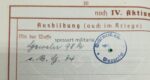 Wehrpass 4.Inf.Ers.Btl 37 Russland – Bild 9