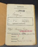 Soldbuch 4.Inf.Ers.Btl.187, Infanterie-Ersatz-Bataillon (motorisiert) 20 Demjansk/ Orel – Bild 2