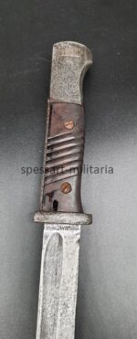 Wehrmacht Seitengewehr SG 84/98 III für K98k (nummerngleich) JWN 42 – Bild 6