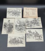An der Westfront 6 Postkarten