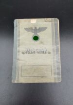 Wehrpass eines Obergefreiten aus Chemnitz, 4.Ln.Flugs.Rgt.Reich