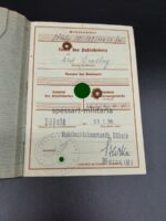 Wehrpass eines Uffz aus Roßwein(Leipzig Döbeln) Kradschützen Bataillon 54 – Bild 2