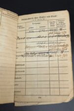 Soldbuch Artillerie Regiment 11 – Bild 8