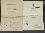 Urkunden Gren. Rgt 368. Pion.Zug 230, Partisanenkampf – Bild 2