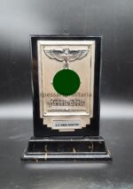 Plakette "Arbeit adelt“ Reichsarbeitsdienst 9/12 Lachen-Speyerdorf