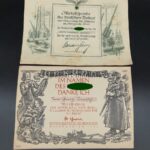 2x Spendenurkunde