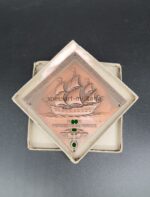 NSKK Teilnehmerplakette  „Ostfriesische Gelände- und Orientierungsfahrt 23.8.1936 NSKK Motorbrigade Nordsee“