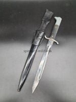 Feuerwehr III. Reich Extra Seitengewehr, lange Ausführung, mit Koppelschuh E.Pack & Söhne, Solingen