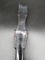 Feuerwehr III. Reich Extra Seitengewehr, lange Ausführung, mit Koppelschuh E.Pack & Söhne, Solingen – Bild 6