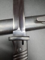 Wehrmacht Seitengewehr SG 84/98 III für K98 (nicht nummerngleich) 41 ffc (Friedrich A. Herder & Sohn, Solingen) – Bild 5