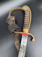 Säbel Infanterie Bayern Modell 1855 mit Klingenätzung – Bild 5
