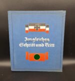 Buch im gleichen Schritt und Tritt, mit beiden Schellackplatten
