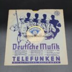 Schellackplatte "Schwarze Marie von der Reeperbahn" und "Deutschland mein Deutschland"