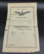 Urkunden eines Tapferen Hessen im 2. Großherzoglich Hessischen Feldartillerie-Regiment Nr. 61 Babenhausen/Darmstadt – Bild 5