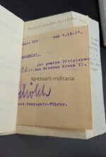 Nachlass des Försters Karl Bretz Oberleutnant z.D. aus Ellern (Simmern) Jäger Bataillon im 1. Weltkrieg – Bild 32