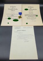 40 Jahre treue Dienste mit Urkunde und Schreiben