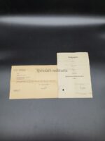 Urkunde 8.Gren.Rgt.331