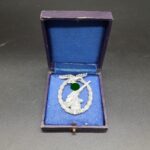 Flakkampfabzeichen der Luftwaffe im Etui, Hst. FLL