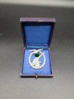 Flakkampfabzeichen der Luftwaffe im Etui, Hst. FLL