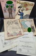 Papiere Preußen 2. Garde Regiment zu Fuß