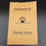 RJA Leistungsbuch mit Silber Stoffabzeichen