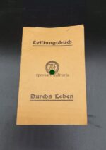 RJA Leistungsbuch mit Silber Stoffabzeichen