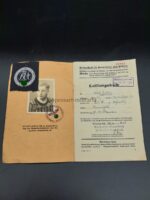 RJA Leistungsbuch mit Silber Stoffabzeichen – Bild 3