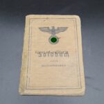 Soldbuch eines Stabsgefreiten 1. Geb.Kraft.Fahr.Ers.Abt. 18/ Nachrichten Abteilung