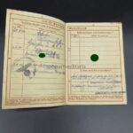 Heer Wehrpass des Unterfeldwebel Albert Schikulski aus Danzig, 4./schwere Kompanie Festungsbataillon 662 (Lapplandschild, Norwegen) – Bild 5