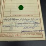 Heer Wehrpass des Unterfeldwebel Albert Schikulski aus Danzig, 4./schwere Kompanie Festungsbataillon 662 (Lapplandschild, Norwegen) – Bild 4