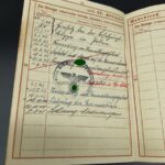 Heer Wehrpass des Unterfeldwebel Albert Schikulski aus Danzig, 4./schwere Kompanie Festungsbataillon 662 (Lapplandschild, Norwegen) – Bild 3