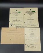 Urkunden Oberleutnant Stabs/Pz.Gren.Rgt.1, 7./Schütz.Rgt 12 – Bild 2