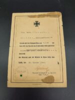 Urkunde/Dokument Übersendung Wehrpass des Obergefreiten Erich Pinkert aus Görlitz