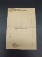 Urkunde/Dokument Übersendung Wehrpass des Obergefreiten Erich Pinkert aus Görlitz – Bild 2