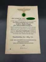 Urkunde Beamtenverhältnis