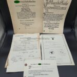 Dokumente eines Steuerassistenten aus Bamberg