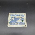 Reichsluftschutzbund Entrümplung 1934 Schild
