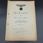 Urkunde Notar Karl Delto Speyer