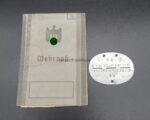 Wehrmacht Heer, Urkunden & Dokumente des Wachtmeisters Bernhard Sasse aus Dreierwalde (Tecklenburg) 1./leichte Flakabteilung 767 (23. Flak-Division) – Bild 2