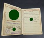 Wehrmacht Heer, Urkunden & Dokumente des Wachtmeisters Bernhard Sasse aus Dreierwalde (Tecklenburg) 1./leichte Flakabteilung 767 (23. Flak-Division) – Bild 11