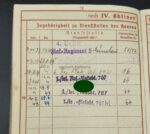 Wehrmacht Heer, Urkunden & Dokumente des Wachtmeisters Bernhard Sasse aus Dreierwalde (Tecklenburg) 1./leichte Flakabteilung 767 (23. Flak-Division) – Bild 14