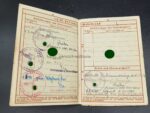 Wehrmacht Heer, Urkunden & Dokumente des Wachtmeisters Bernhard Sasse aus Dreierwalde (Tecklenburg) 1./leichte Flakabteilung 767 (23. Flak-Division) – Bild 16