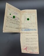 Wehrmacht Heer, Urkunden & Dokumente des Wachtmeisters Bernhard Sasse aus Dreierwalde (Tecklenburg) 1./leichte Flakabteilung 767 (23. Flak-Division) – Bild 17