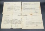 Wehrmacht Heer, Urkunden & Dokumente des Wachtmeisters Bernhard Sasse aus Dreierwalde (Tecklenburg) 1./leichte Flakabteilung 767 (23. Flak-Division) – Bild 20
