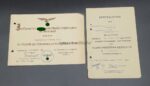 Dokumente Legion Condor Luftwaffe Giebelstadt – Bild 6