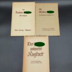 3x Bücher Reden Hitlers